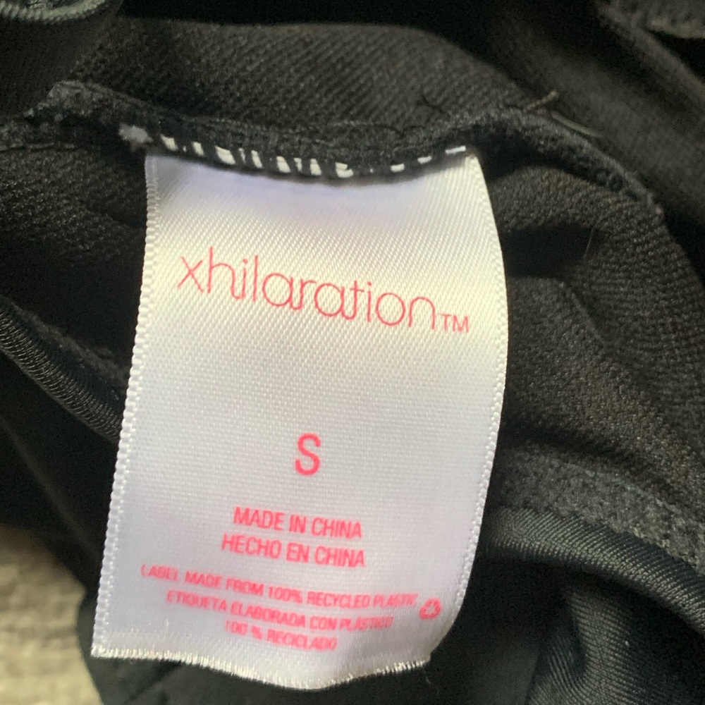 Xhilaration Embroidered One Piece Swimsuit Black Cross Back Mesh Floral S - Picture 9 of 10